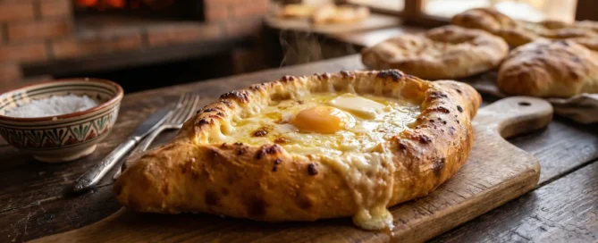 Complete guide to Khachapuri. adjarian khachapuri